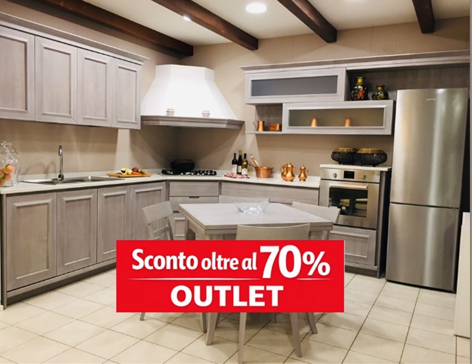 SCANDOLA - CUCINA IN LEGNO TABIA´